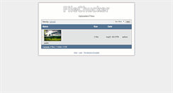 Desktop Screenshot of filechucker.com